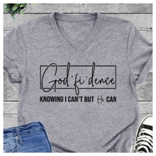 Load image into Gallery viewer, God-fi-dence Graphic Tee
